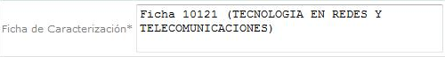 Ficha de Caracterización