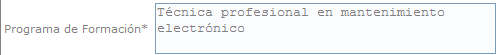  Programa Formación