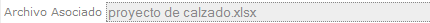 Archivo asociado
