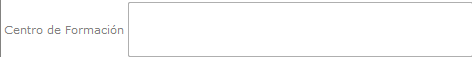 Centro de formación