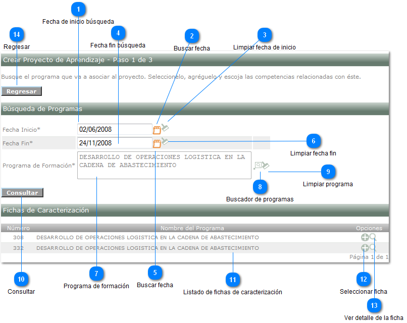 Crear Proyecto de Aprendizaje