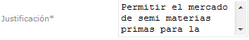 Justificación