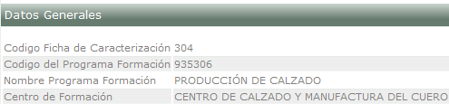 Informacion General
