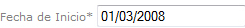 Fecha inicio Búsqueda