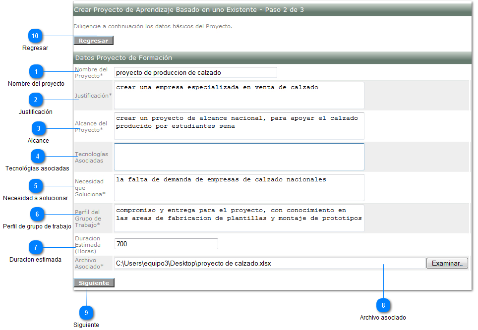 Crear Proyecto de aprendizaje Basado en Existente sin Conservar Actividades - paso 2