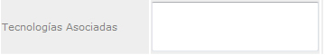Tecnologías asociadas