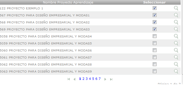 Proyectos de aprendizaje