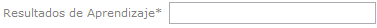 Resultados Aprendizaje