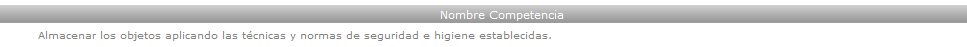 Nombre de Competencia