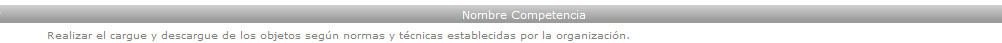 Nombre de la Competencia