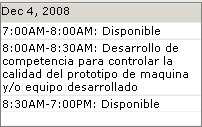 Detalle Diario