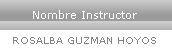 nombre instructor