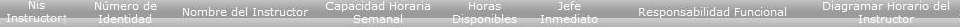 Instructores Asignados previamente