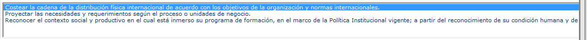 List