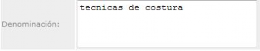 Denominación