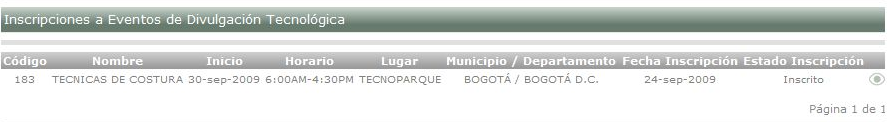 Inscripciones