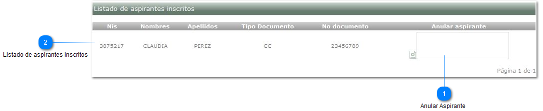 Anular Proceso matricula a Ficha EDT