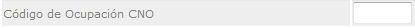 Código de Ocupación CNO
