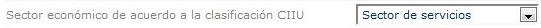 Sector Económico