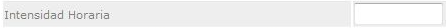 Intensidad Horaria