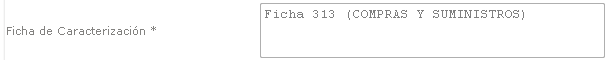 Ficha de Caracterización