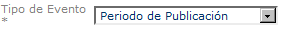 Tipo de Evento
