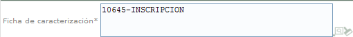 Ficha de caracterización