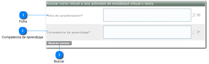Búsqueda de cursos virtuales