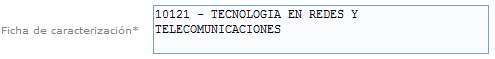 Ficha de Caracterización
