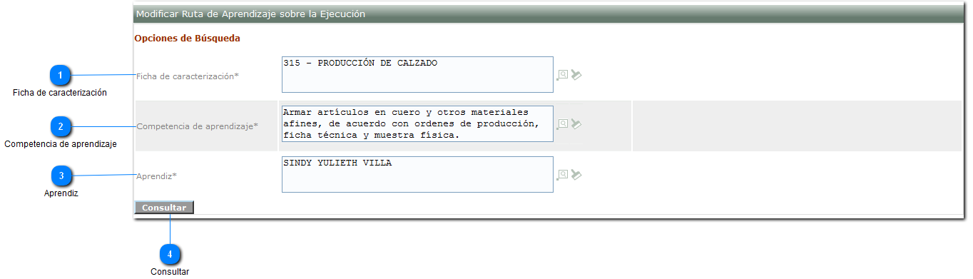Bloque de búsqueda