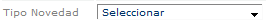 Tipo de Novedad