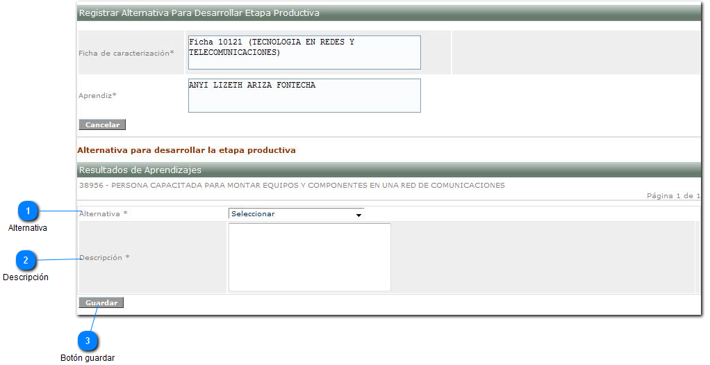 Bloque alternativa