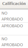 Calificacion