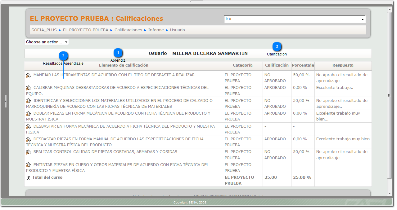 Seleccionar libreta de Calificaciones