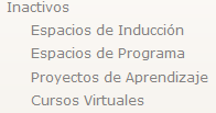 Lista Inactivos