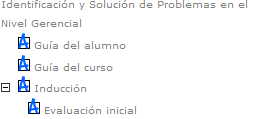 Menu del Curso