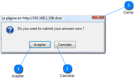 Terminar Prueba de QuestionMark