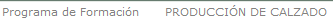 Programa de formación