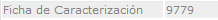 Ficha de caracterización