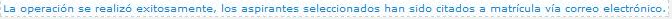 Mensaje de información