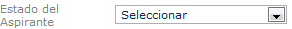 Estado del Aspirante