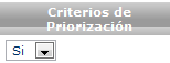 Criterios de Priorización