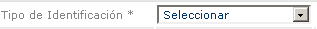 Tipo de Identificacion