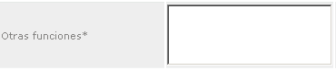 Otras funciones